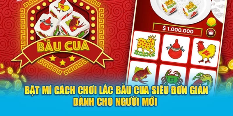 Bật mí cách chơi lắc bầu cua siêu đơn giản dành cho người mới 