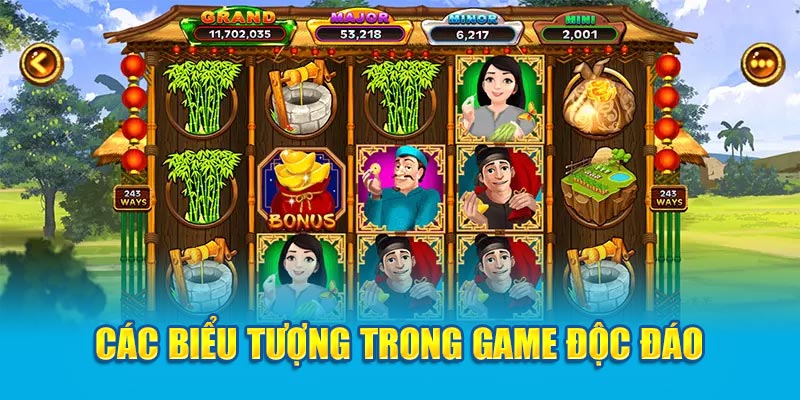 Các biểu tượng trong game độc đáo