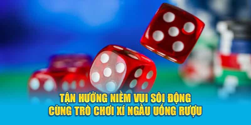 Tận hưởng niềm vui sôi động cùng trò chơi xí ngầu uống rượu